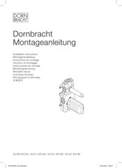 Dornbracht Xtool 35 521 970 90 Installation Instructions Manual