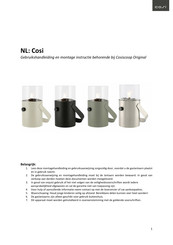 Cosi Cosiscoop Original User Instruction Of Use