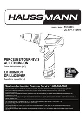 Haussmann 59595073 Operator's Manual