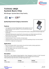 Infineon TLE9262-3BQX Manual