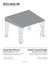 Sojag 999-6158755 Assembly Manual