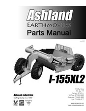 Ashland Earthmovers I-155XL2 Parts Manual