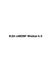 ELSA LANCOM Wireless IL-II Manual