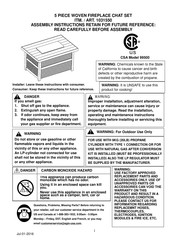 Agio 1031550 Assembly Instructions Manual