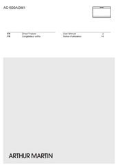 ARTHUR MARTIN AC1500AOW1 User Manual