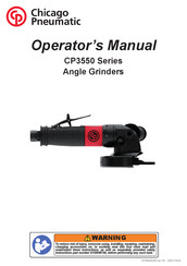 Chicago Pneumatic CP3550 Series Operator's Manual