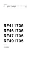 Gaggenau RF411705 Instruction Manual
