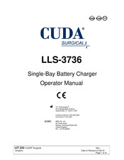Cuda surgical LLS-3736 Operator's Manual