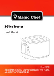 Magic Chef MCST2SS User Manual