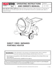 Enerco HS 155IR Operating Instructions And Owner's Manual