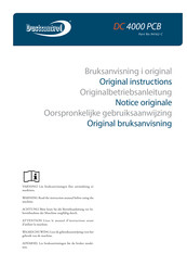 Dustcontrol DC 4000 PCB Original Instructions Manual