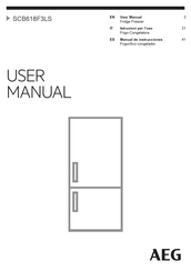 Aeg SCB618F3LS User Manual