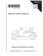 Textron EZGO TXT VALOR Service & Parts Manual