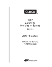 Ingersoll-Rand Club Car Carryall 272 Owner's Manual
