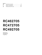 Gaggenau RC462705 Instruction Manual