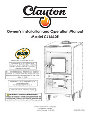Clayton CL1660E Owner's Installation And Operation Manual