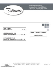Danby Silhouette SWC057D1BSS Owner's Manual
