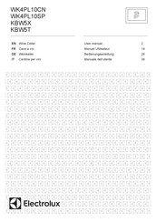 Electrolux WK4PL10CN User Manual