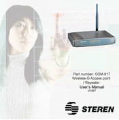Steren COM-817 User Manual