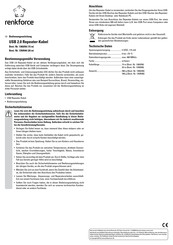 Renkforce 1360256 Operating Instructions