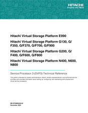 Hitachi G/F370 Technical Reference