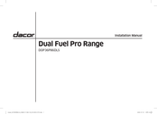 Dacor DOP36P86DLS Installation Manual