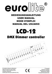 Eurolite LCD-12 User Manual