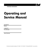 AR ATH33G50 Operating And Service Manual
