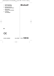EINHELL BT-VC 1250 SA Operating Instructions Manual