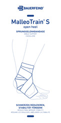 Bauerfeind MalleoTrain S Open Heel Manual