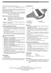 Vitalmaxx TF-HO1904 Operating Instructions