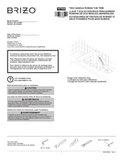 Brizo 107568 Quick Start Manual