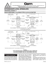Tyco Fire Product Gem A Instruction Manual
