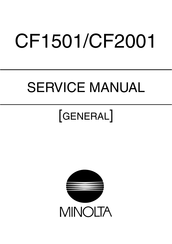 Minolta CF2001 Service Manual