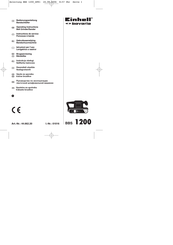 EINHELL Bavaria 44.662.20 Operating Instructions Manual