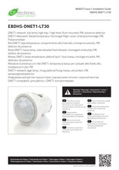 Cp Electronics EBDHS-DNET1-LT30 Installation Manual