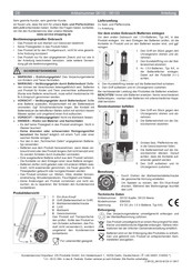 Ds Produkte EB609S Instructions