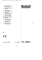 Einhell STE 2500/1 Manuals | ManualsLib