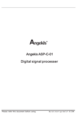 Angekis ASP-C-01 Quick Start Manual