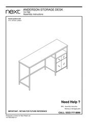 Next 741769 Assembly Instructions Manual