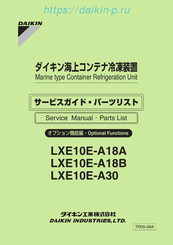 Daikin LXE10E-A30 Service Manual And Parts List