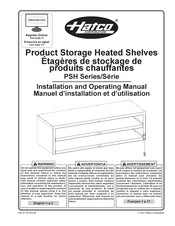 Hatco PSH Series Installation And Operating Manual