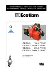 Ecoflam OILFLAM 600.1 PR Manual