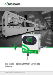 Rhosonics B30 Series Manual