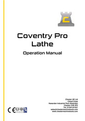 CHESTER Coventry Pro Operation Manual