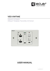 Ecler VEO-XWT44E User Manual
