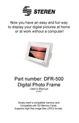 Steren DFR-500 User Manual