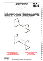 Sport-thieme 3022708 Mounting Instruction