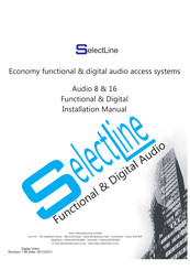 Select Audio 16 Installation Manual
