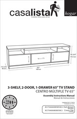 Casalista hogar BCCT040000BOBOSNC2 Assembly & Instruction Manual